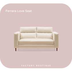 FERRARA LOVE SEAT